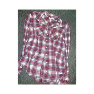 Aeropostale Plaid Top